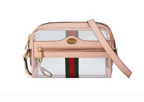 clear gucci bag|gucci ophidia clear bag.